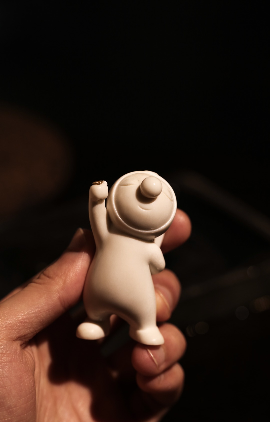 鹿角 | 举香小偶手工雕刻，形态饱满；萌萌的外表，可爱至极；置之书斋茶室，燃香造