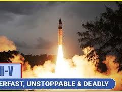 最近印度军迷热议的一个话题是：如果印度发射威力最强大的烈火﹣5导弹，中国能扛得住