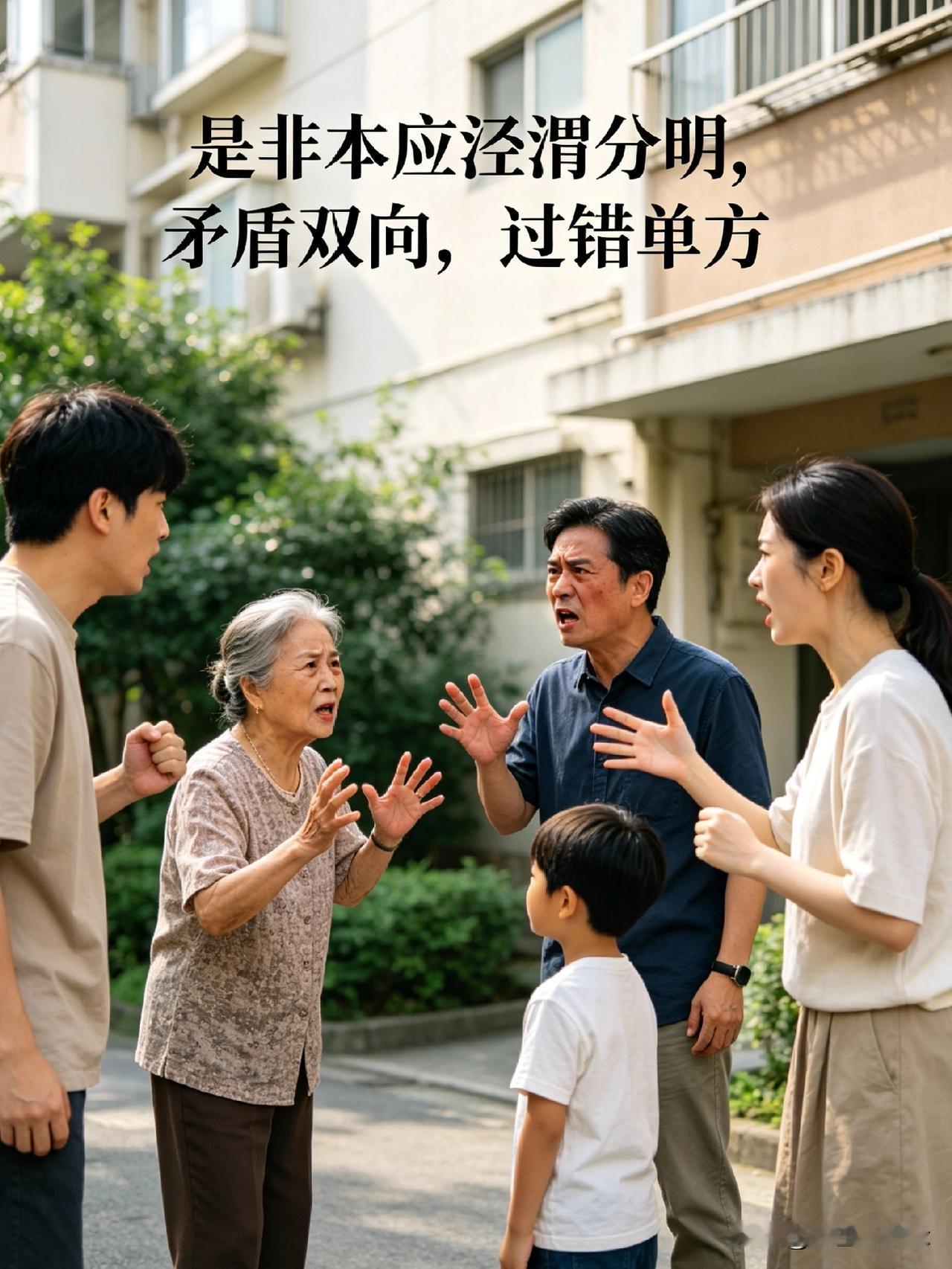 真正的矛盾，从来不是单方面的过错
 
我始终觉得，所有真正的矛盾，内核都是双向的