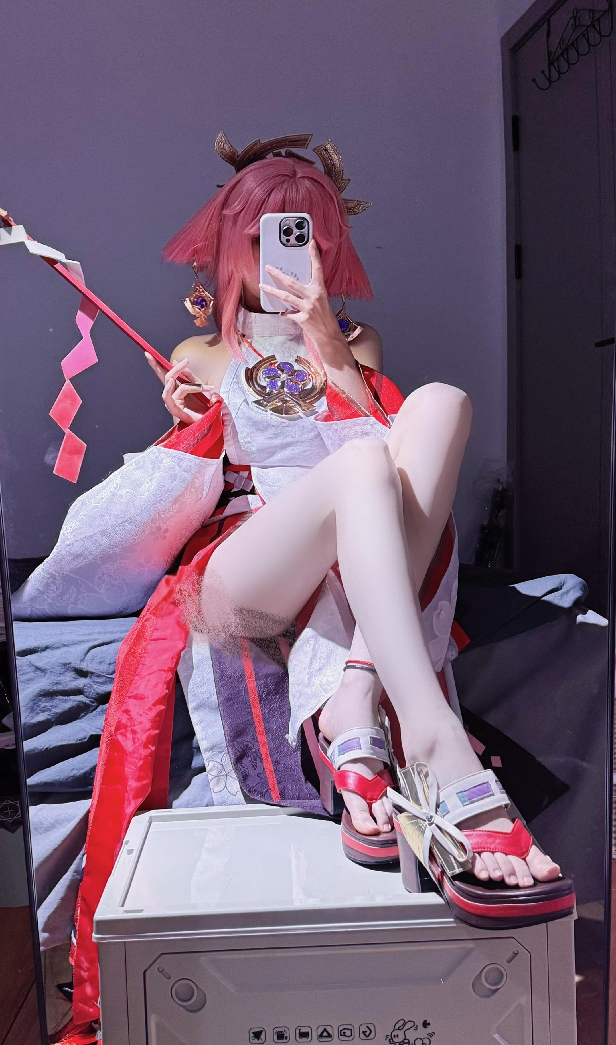 狐狸小姐祝大家新年快乐～