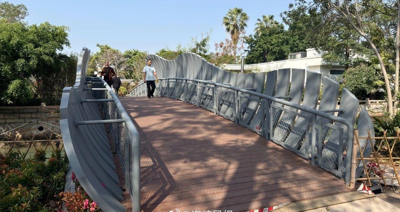 【厦门南湖公园东西园区添新桥】