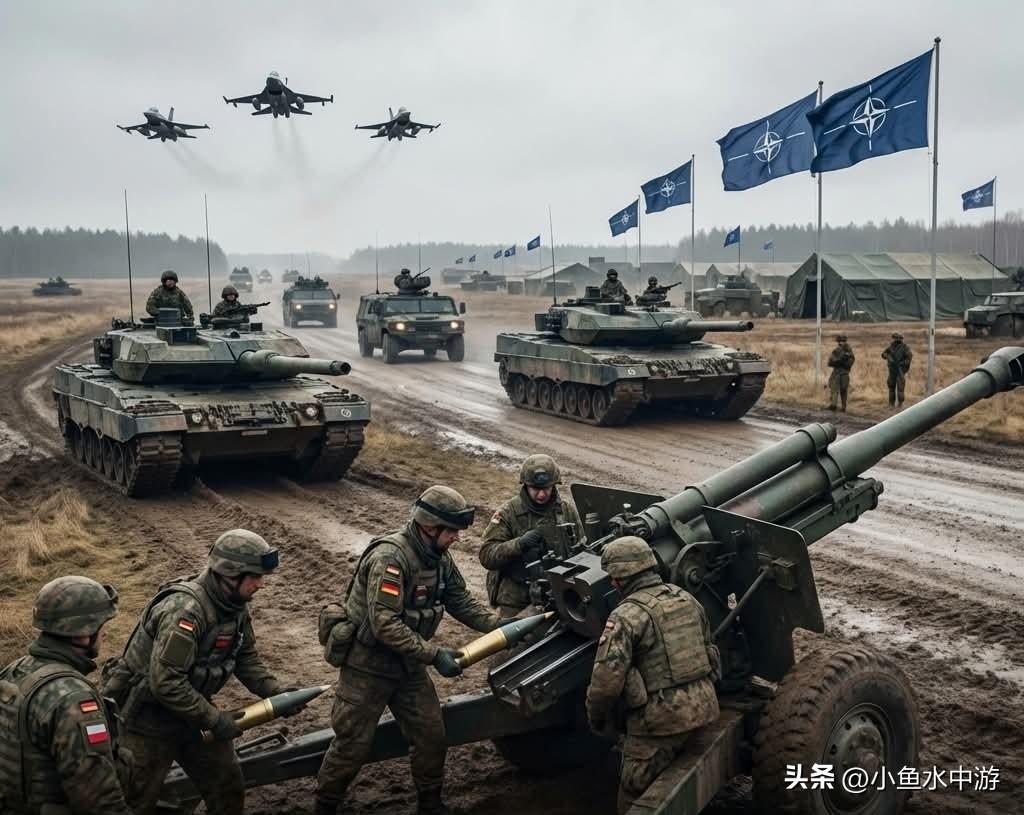 欧洲各国这次是真被逼得疯狂砸钱了 
 
就在特朗普还在网上大骂北约盟友“毫无作为