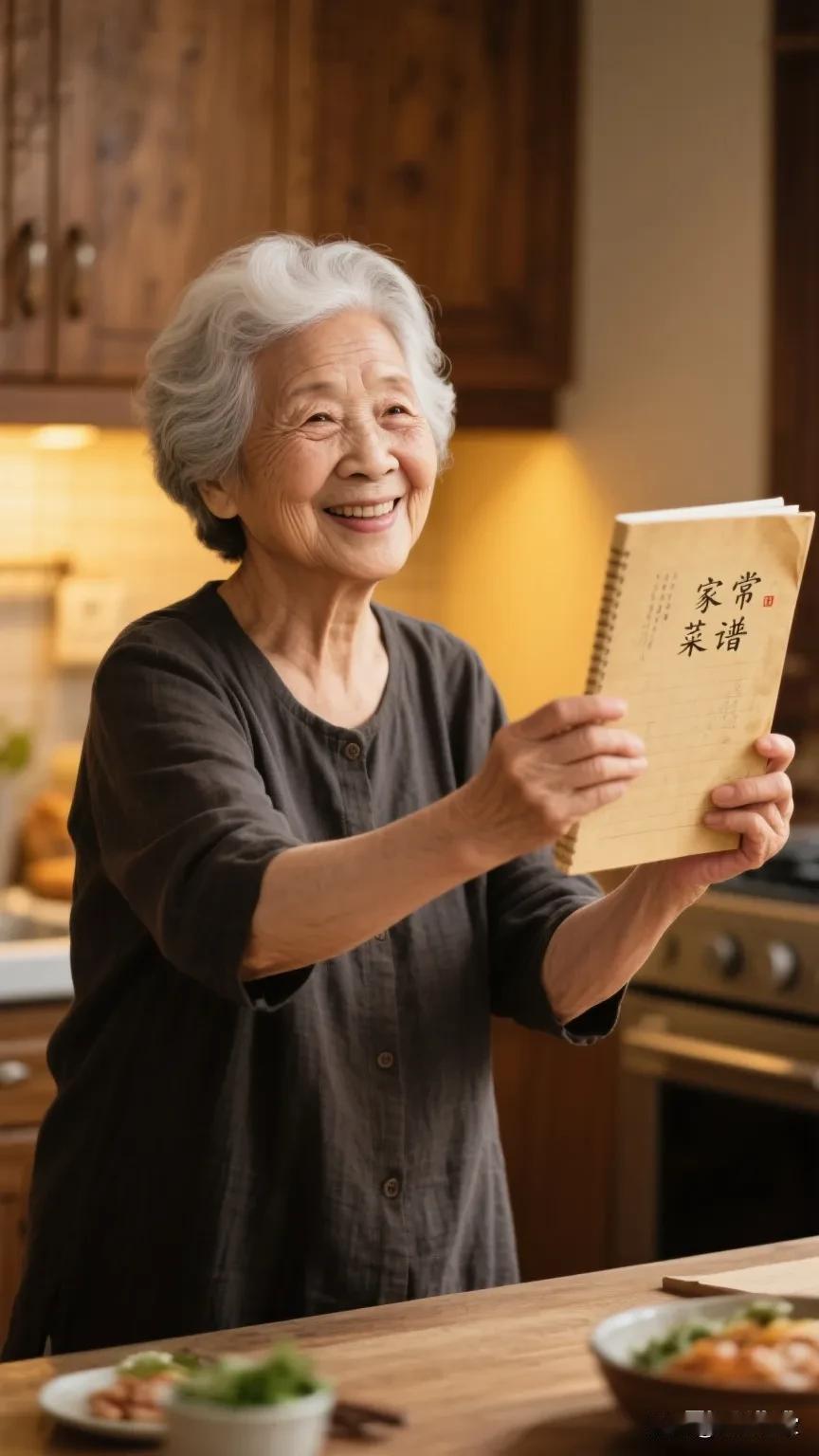 一张手写食谱，成了我们的“秘密暗号”
 
婆婆不会用智能手机，每次我问她“红烧肉