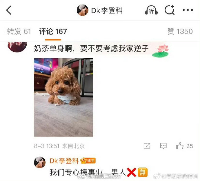 娜扎经纪人 我们专心搞事业 娜扎经纪人回复网友：我们专心搞事业 这是？ ​​​