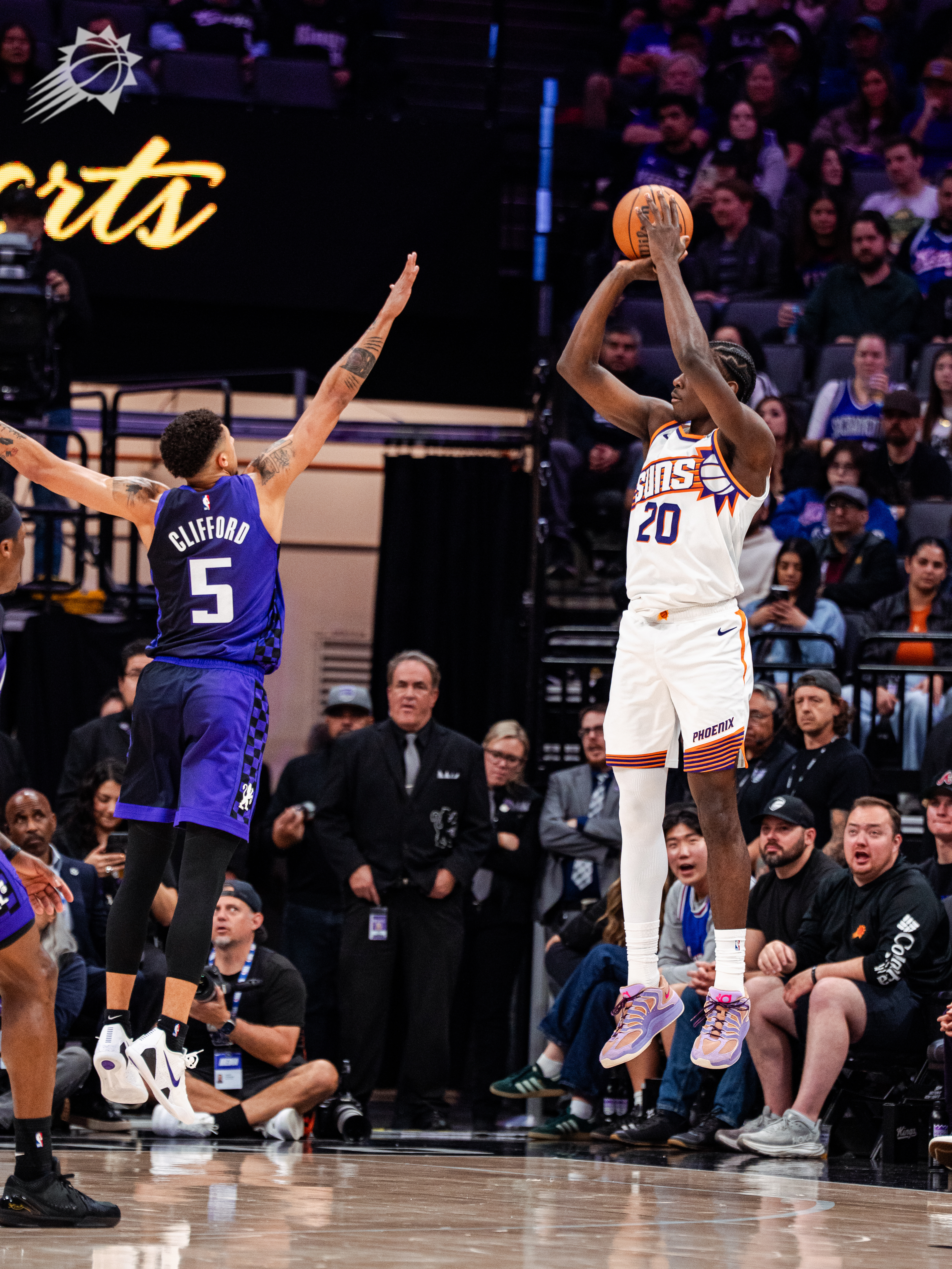 练就有效！弗莱明三分越来越准了！菲尼克斯太阳 | 旭日东升 | 太阳vs国王