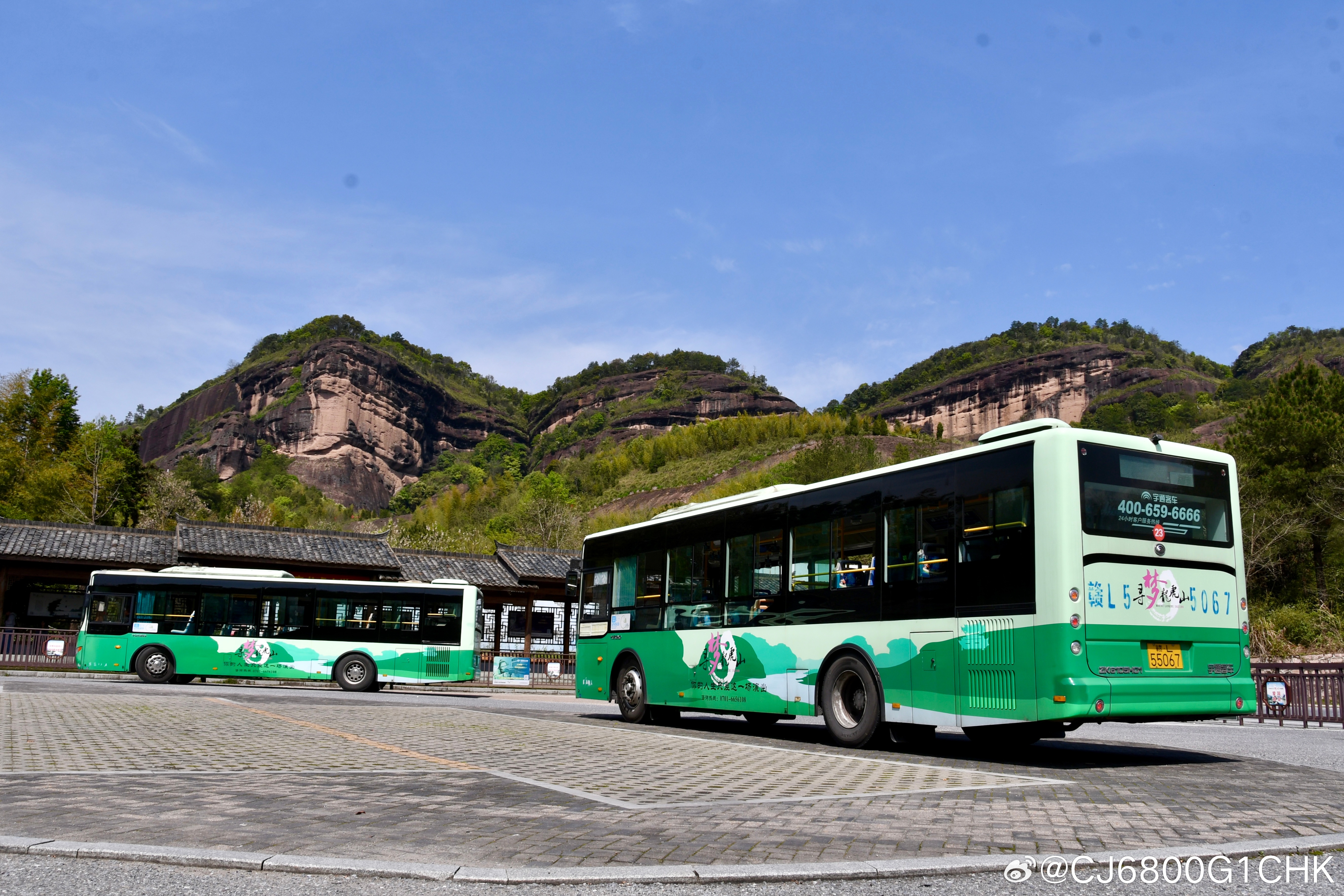 鹰潭·龙虎山打卡宇通柴油公交景区交通车