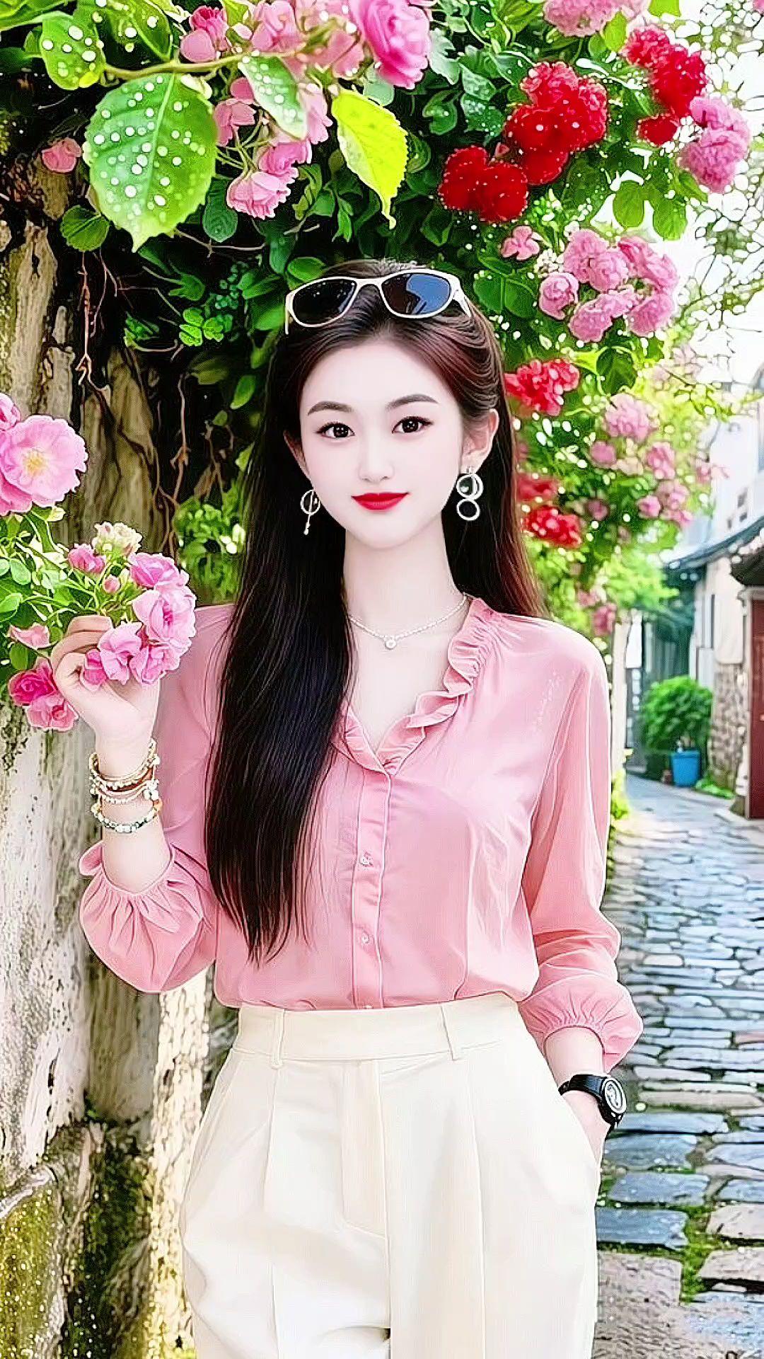 乡间甜美穿搭 清纯甜美 温柔风 淑女范 春夏主打就是清新气质风