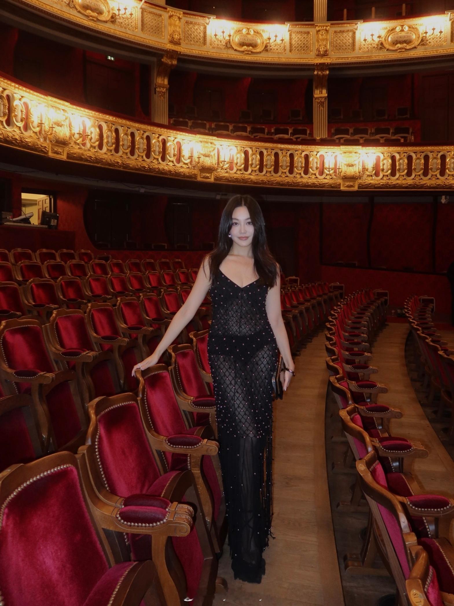 参加了Memo的晚宴，在巴黎奥德翁剧院 Théâtre de l’Odéon。M
