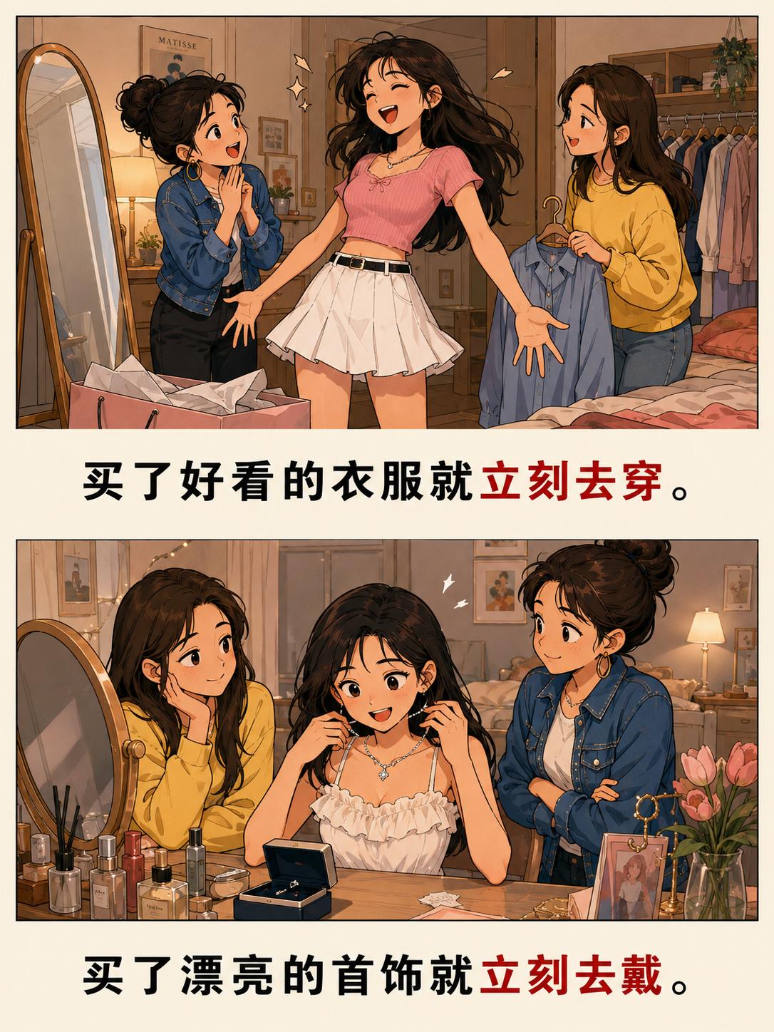 仅有一次的人生，尽量让自己活得快乐一些。