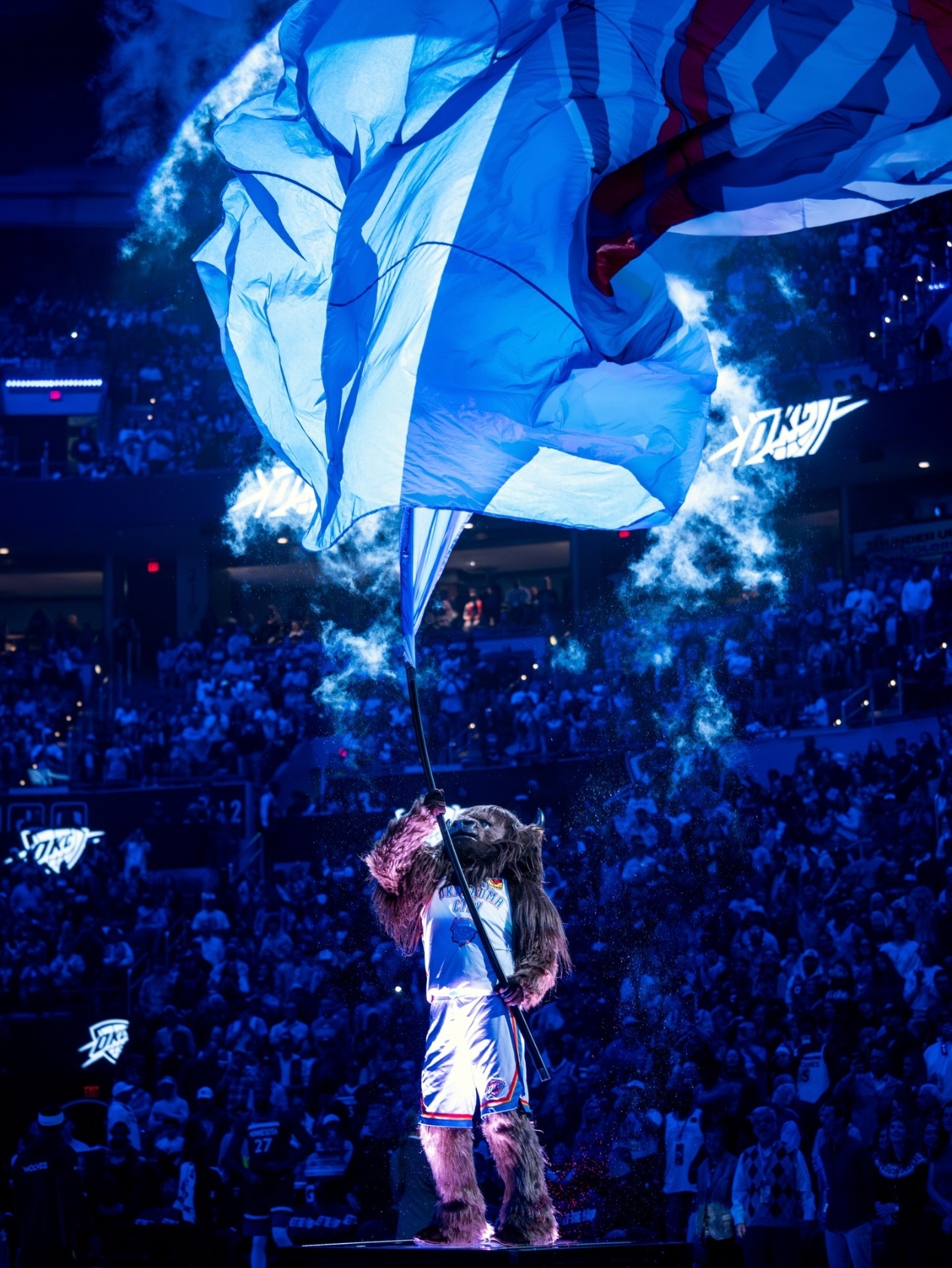 晚安大伙，晚安雷霆雷霆战胜魔术雷霆vs篮网雷霆