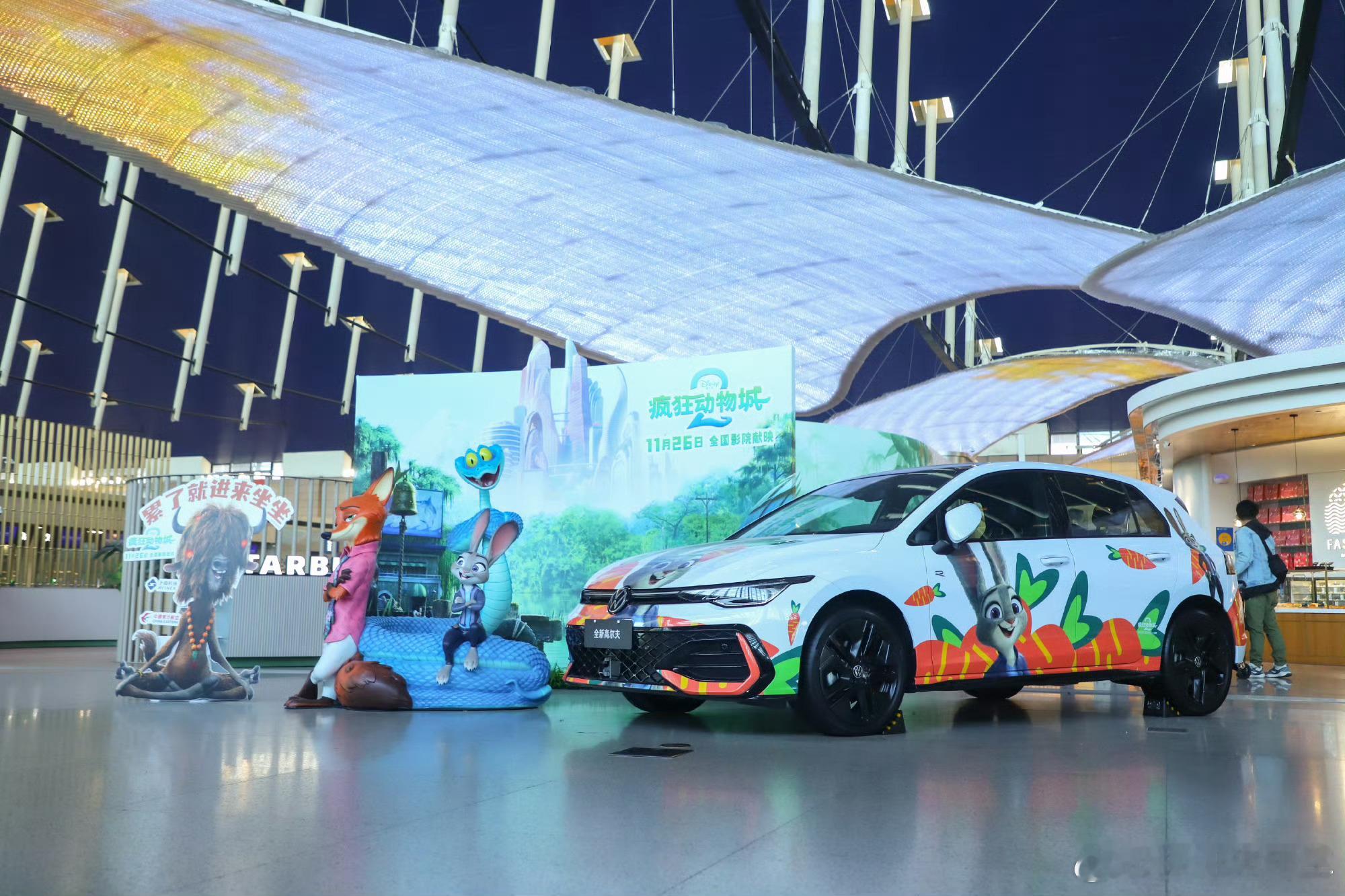 错过了2025广州车展的疯狂动物城版ID.4 CROZZ？别急，🦊🐰顶流闪现