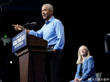 奥巴马11月1日狠批特朗普“无法无天”，有他在“每天都是万圣节”。<b...