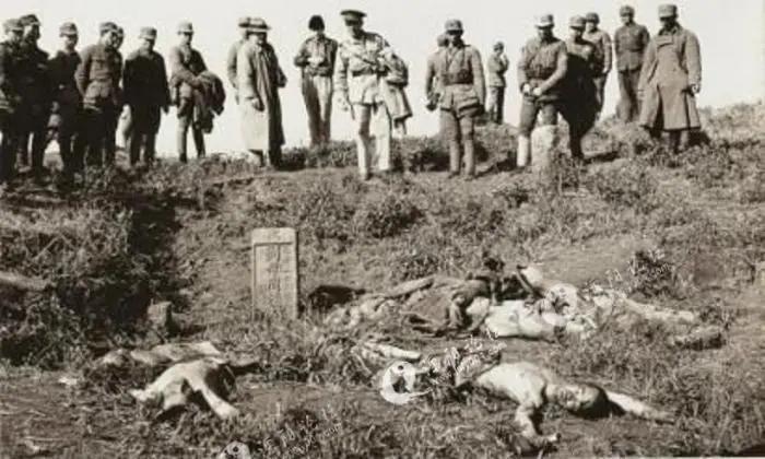1942 年初，蒋介石派人视察长沙会战的阵地，看见满山满谷都是日军尸体后，一个参
