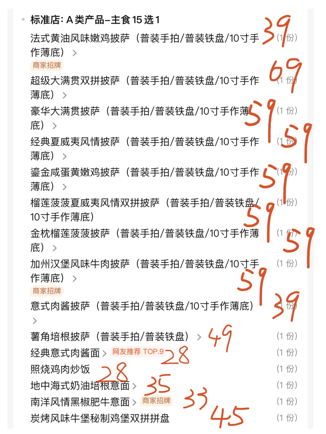 必胜客79元6件套怎么选？😭快来抄作业。。。