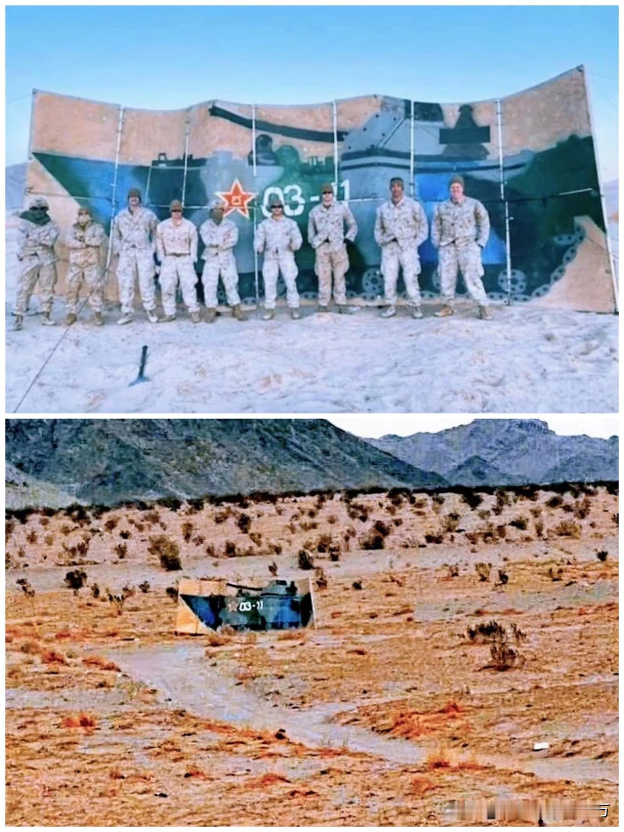 [呲牙] 米帝还是挺看得起咱们的嘛，已经把05式两栖战车作为假想敌标靶了。
不过