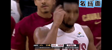 VS 骑士 
“我们得靠头脑！”骑士第三节领先18分，第四节险被扳平，米切尔向哈