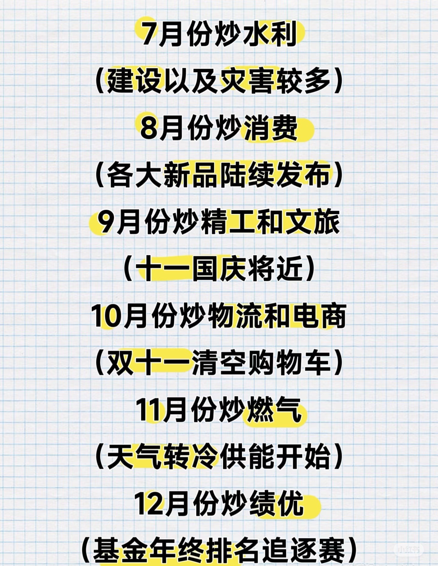 10年不变的大A规律，每个月的炒作路线！建议收藏！[666][666] ​​​