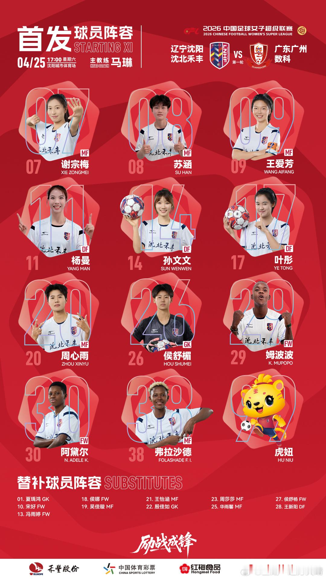 辽宁沈阳沈北禾丰女足女超联赛 辽宁女足今天最后2:0战胜广东女足，取得赛季开门红