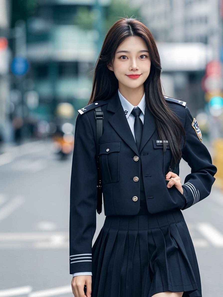 港警甜笑 AI