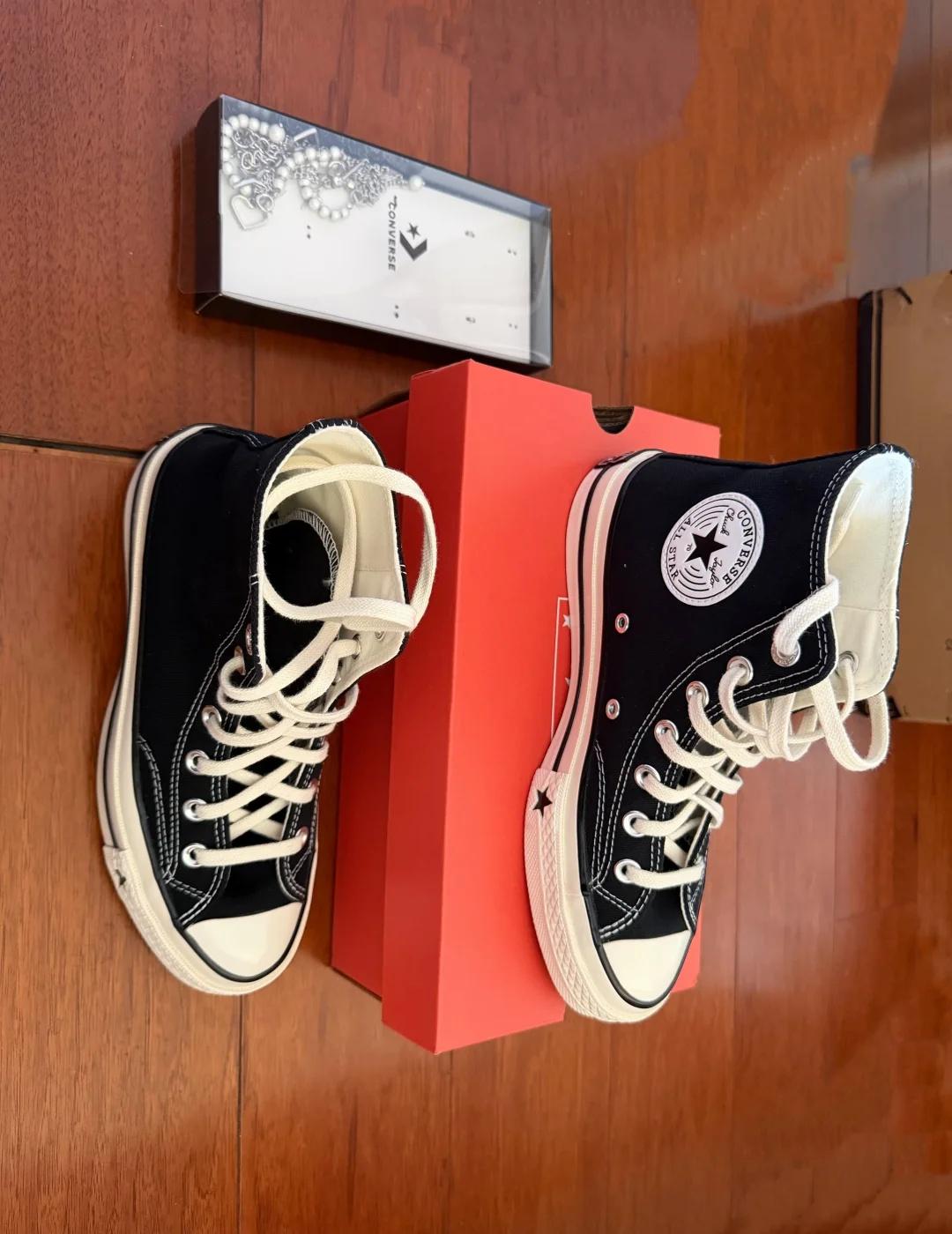converse chunk 70x开箱
高帮帆布鞋 这双鞋必须拿下 帆布鞋 晒