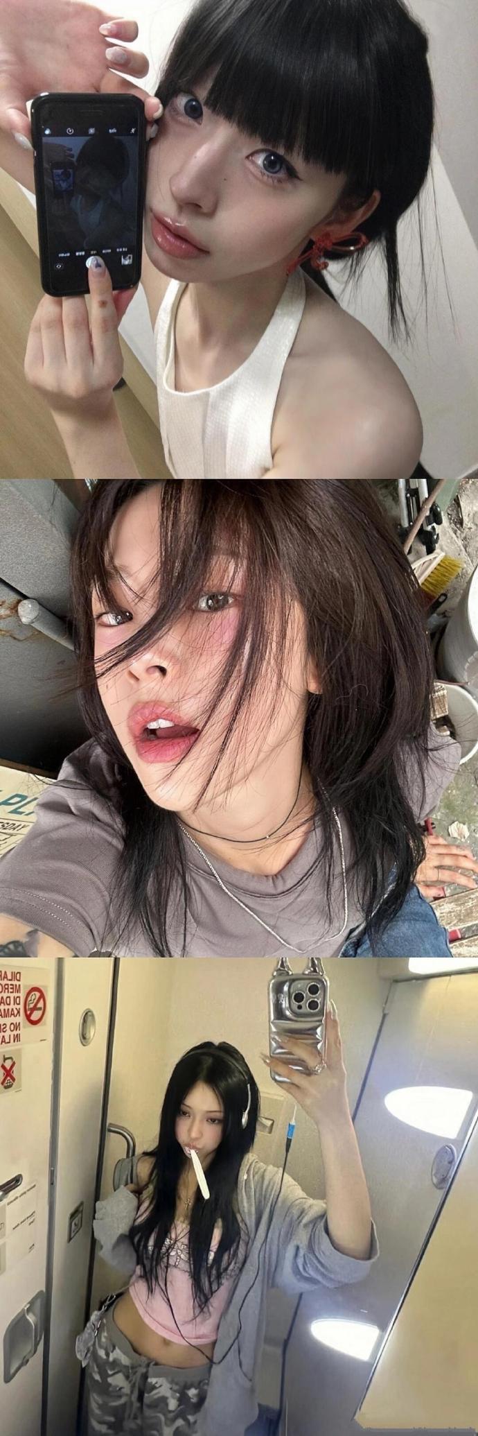 存一些韩女自拍姿势 ​​​
