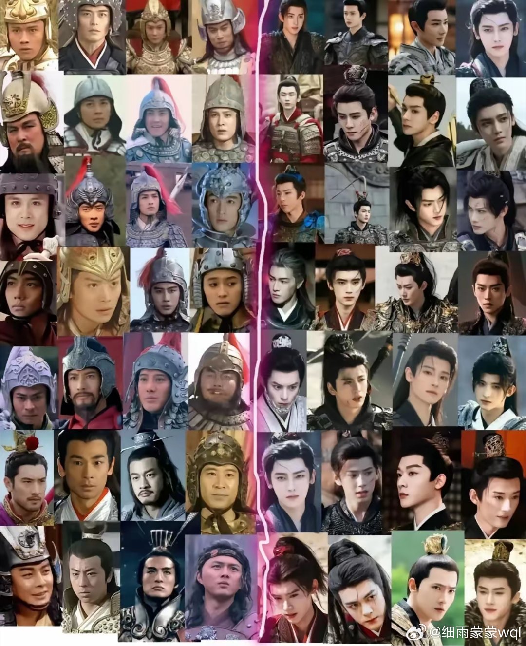 这么些年，粉底液将军还真不少呢，如有遗漏，请补充……本身男性演员化妆又不是今年的