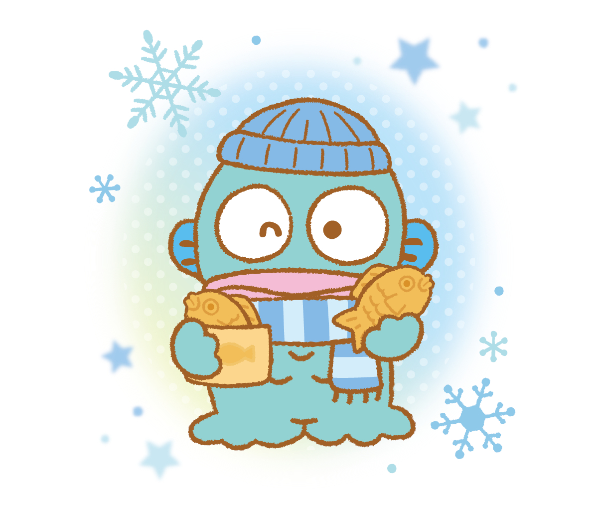 三丽鸥 半鱼人/人鱼汉顿 