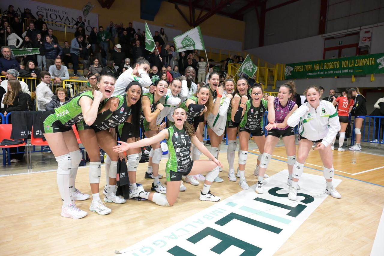 庄宇珊12分，圣乔瓦尼没能创造惊喜

2025-2026女排意甲联赛第十七轮，圣