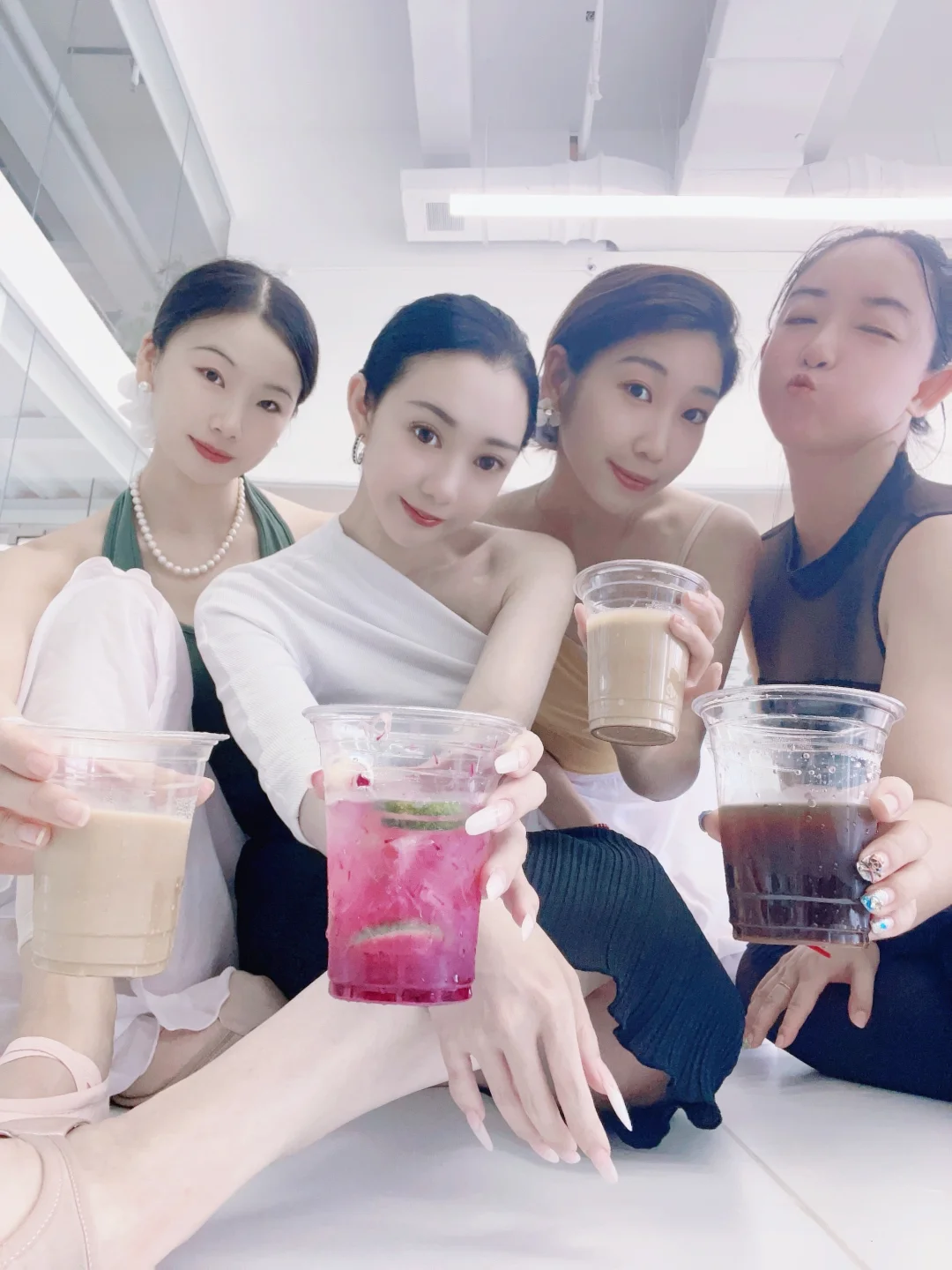 舞蹈课后的我们真的太嗨森了🥰