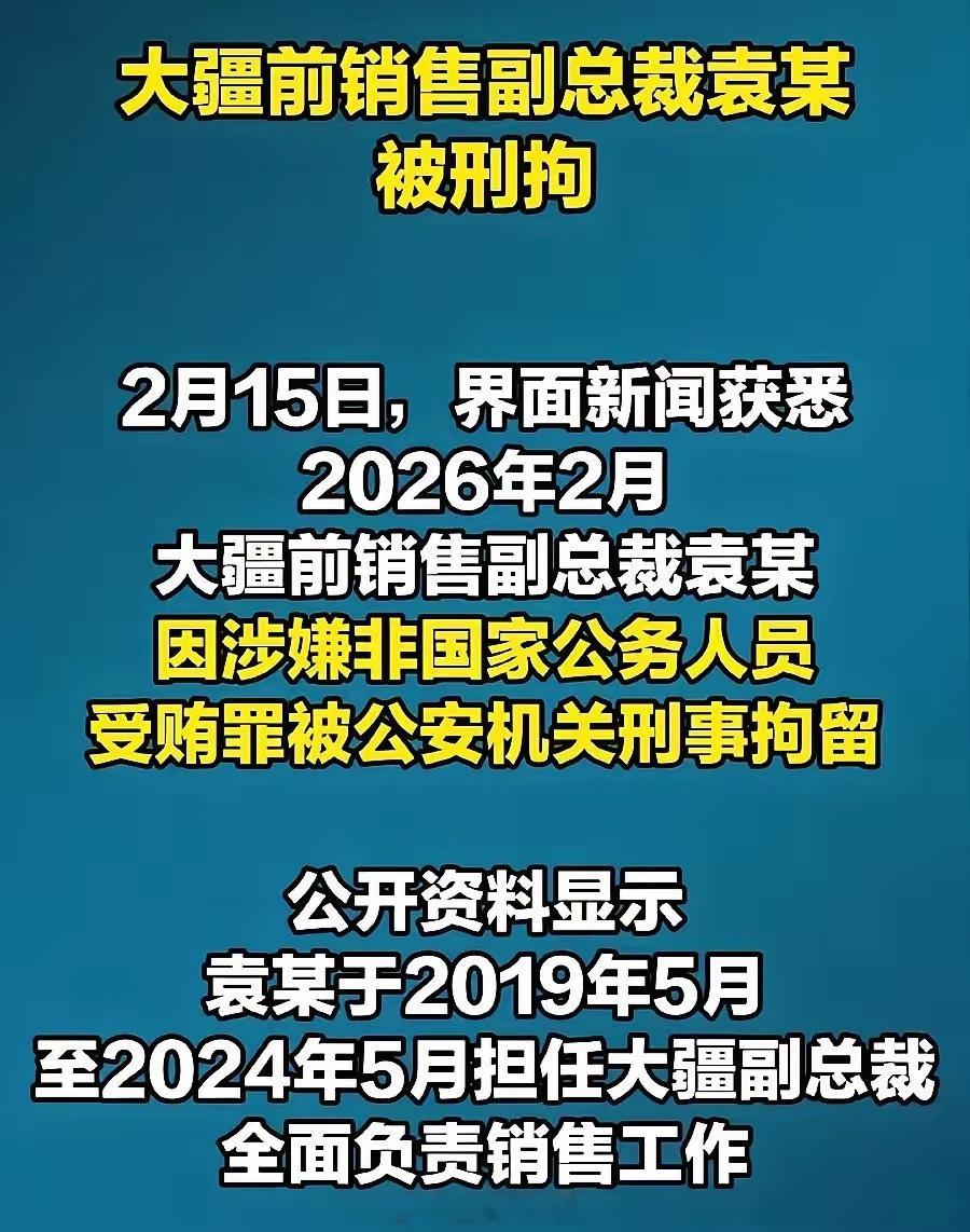 大疆前副总裁被刑拘，曾手握全球渠道大权5年，年薪少说上千万吧，又是贪污腐败惹的祸