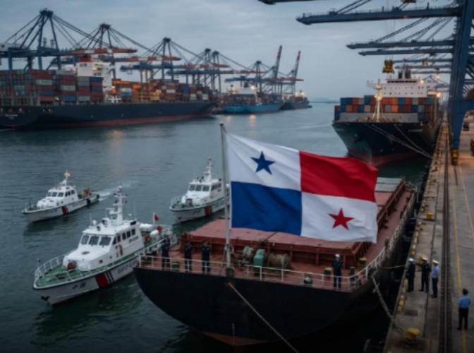 货轮纷纷撤掉巴拿马国旗，这下轮到美国不爽了！

短短半个月，中国港口对巴拿马籍船
