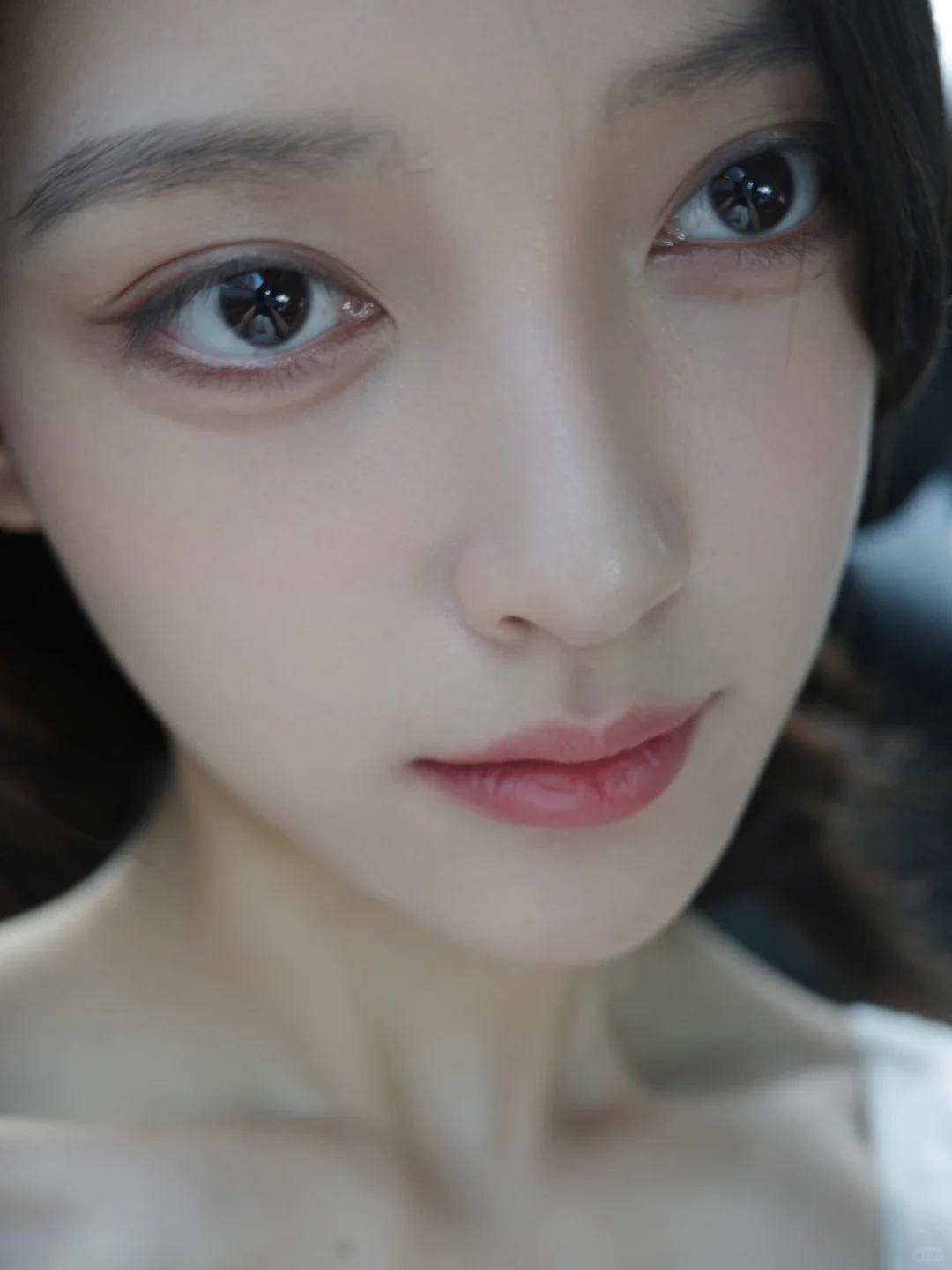 烈日拍摄两小时没脱的妆