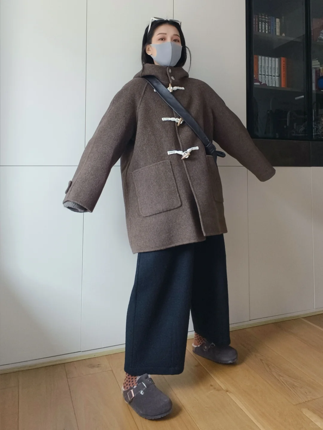 🤎一件减龄的乖乖牛角扣