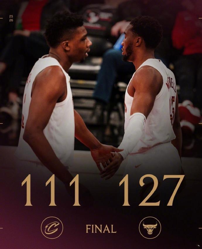 骑士不敌公牛跌至东部第九   NBA常规赛，骑士111-127不敌公牛。骑士不敌