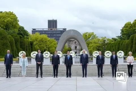 G7领导人集体向日本广岛原子弹纪念碑献花，这是对二次世界大战胜利的一种背叛，其性
