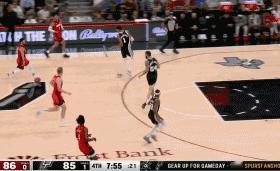 狄龙追身三分，火箭89-85反超，打停波波维奇
北京时间3月13日，火箭与马刺的