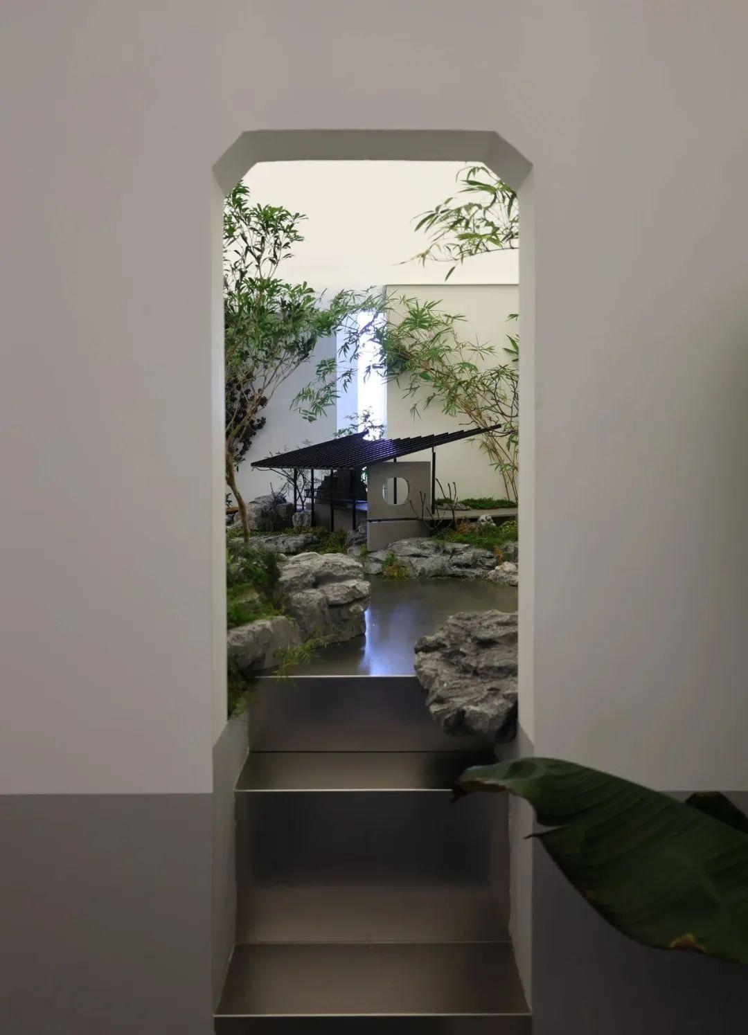 #室内设计 #民宿设计 #全案设计 #商业空间设计 #工装设计 古典园林的当代转