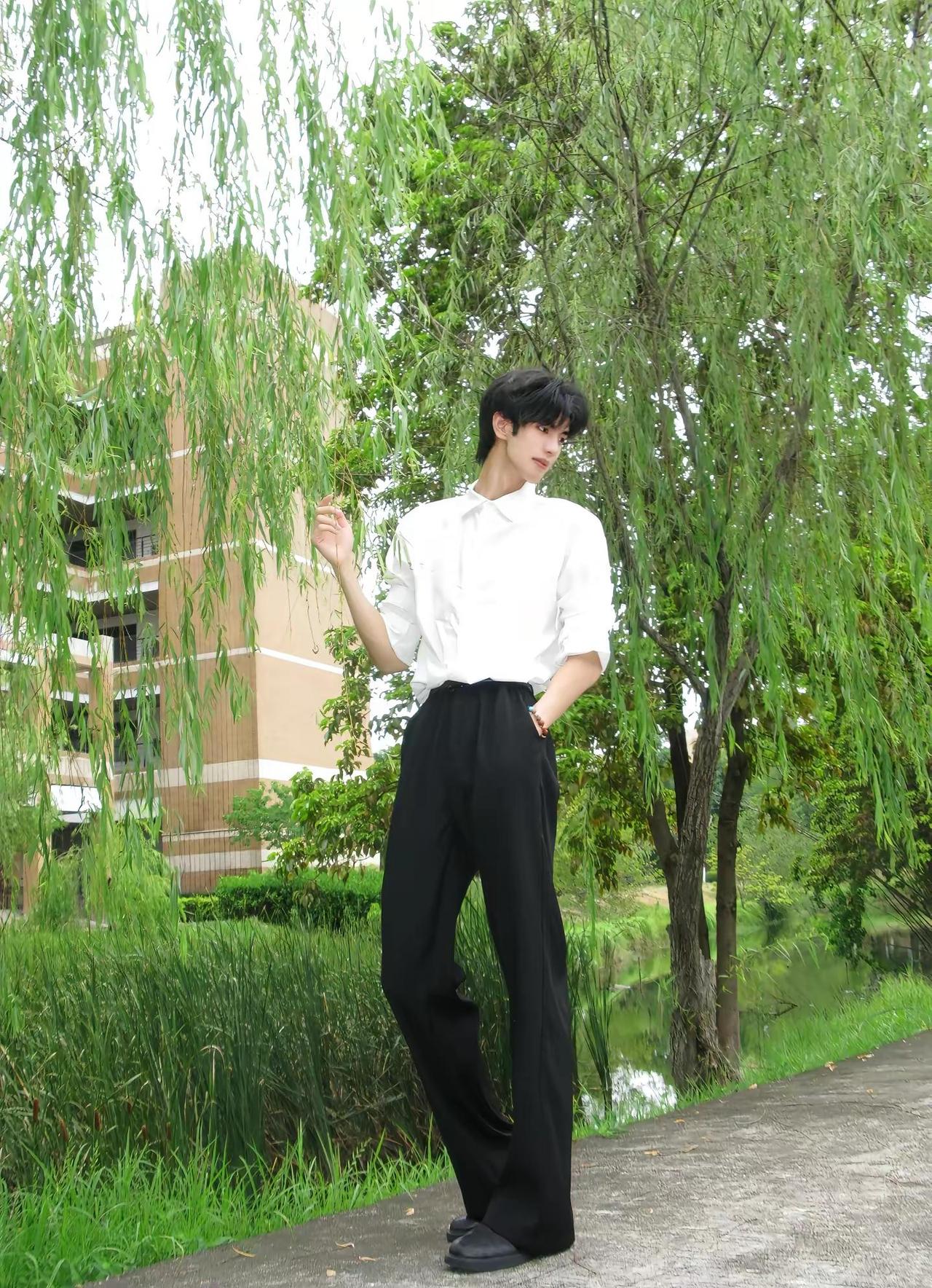 夏天 请融化所有烦恼吧。188 白衬衫 夏日