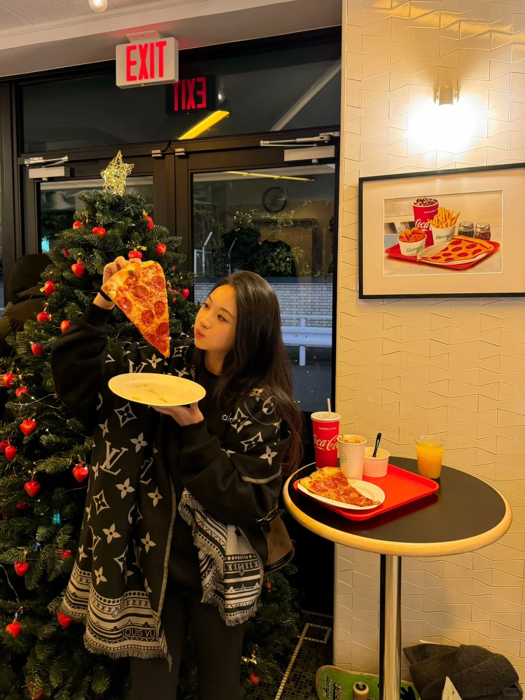 大阪🍕打卡Jennie同款Emoji披萨🎄❤️