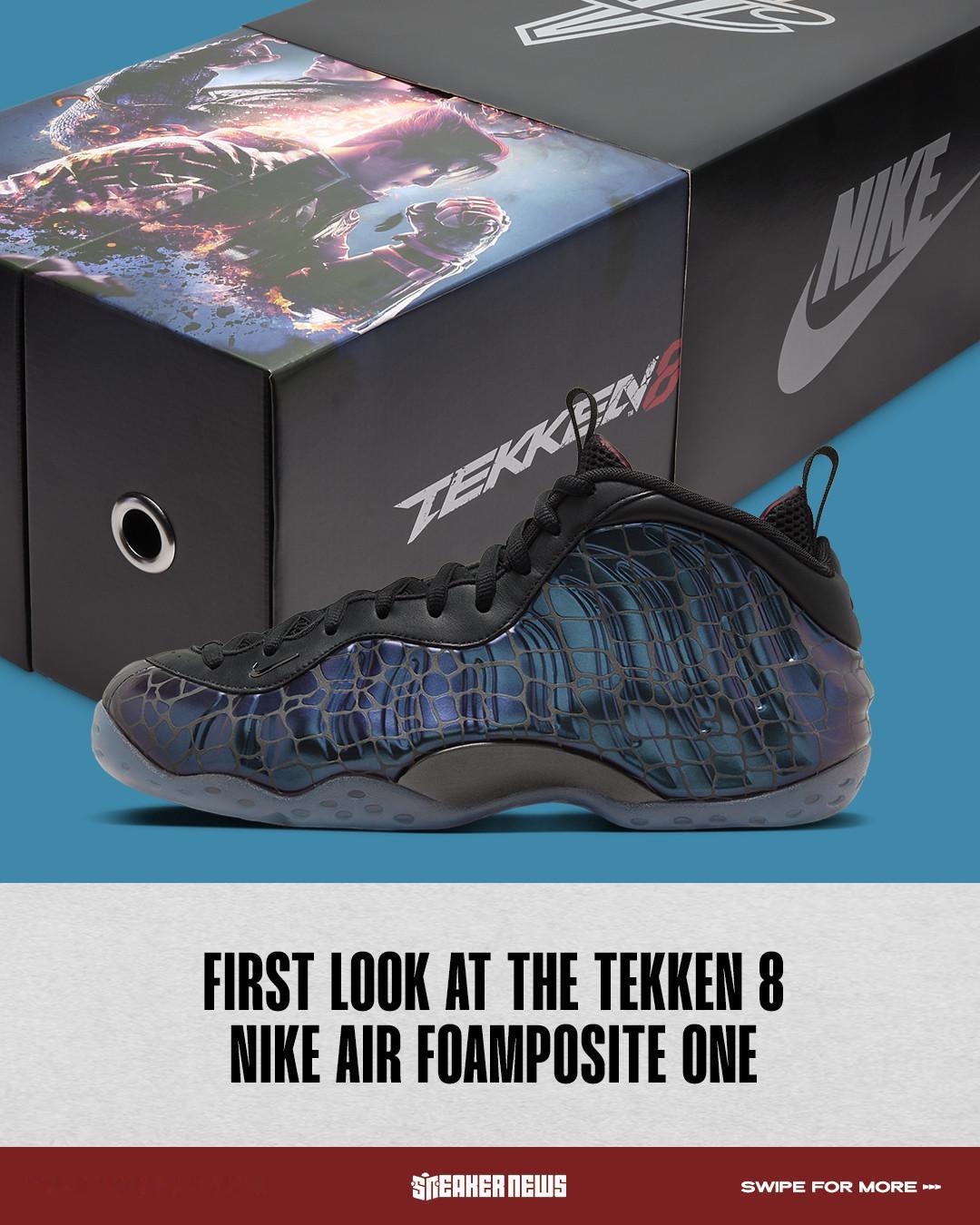 TEKKEN 8 x NIKE AIR FOAMPOSITE ONE⁠©️sne