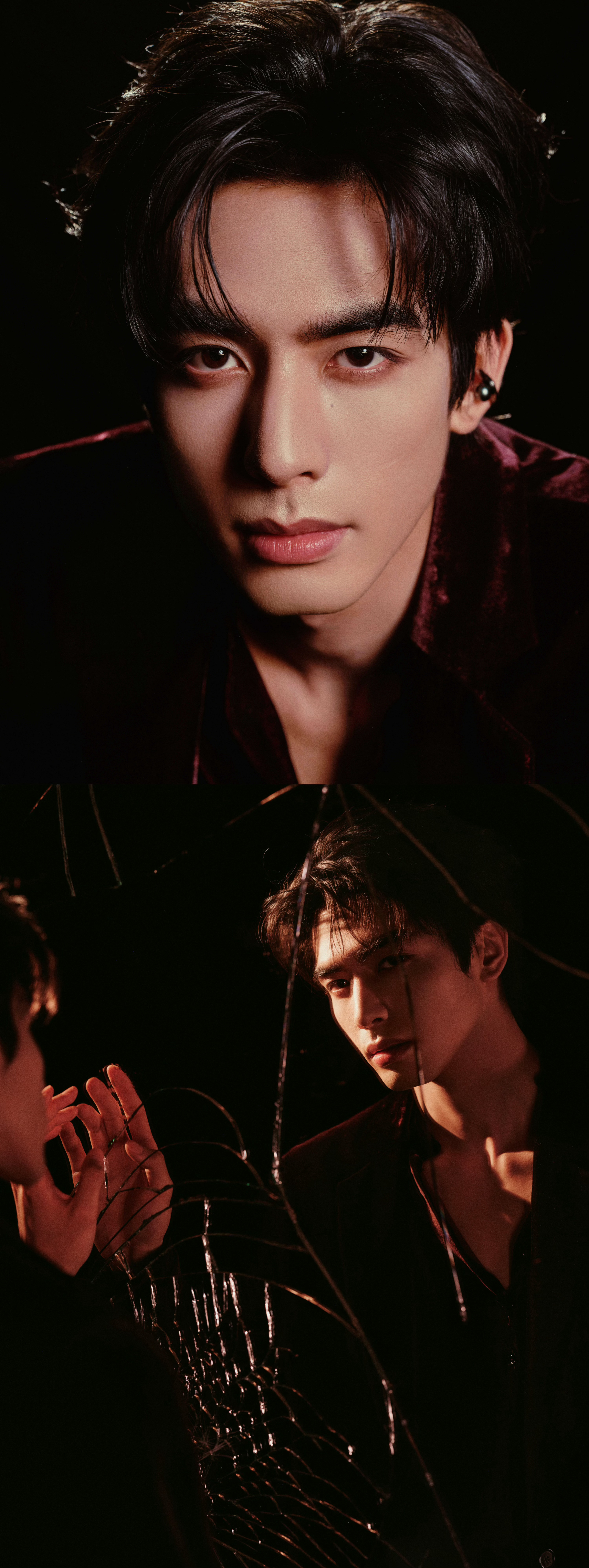 男明星微博之夜造型出图宋威龙微博之夜出图 完美的脸完美的身材 雕塑级别的微博之夜