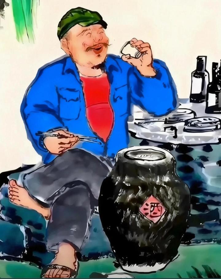 我有田园谁有酒，
南山溪畔风吹柳，
把盏言欢千杯醉，
…………？

上联：把盏共