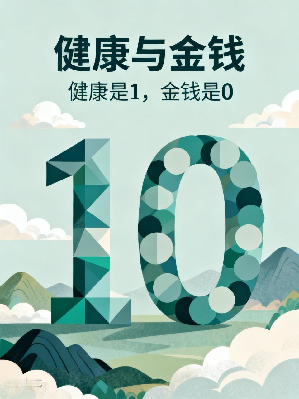 人活一辈子，健康与金钱哪个重要？这问题就像先有鸡还是先有蛋一样难选。
没钱的时候