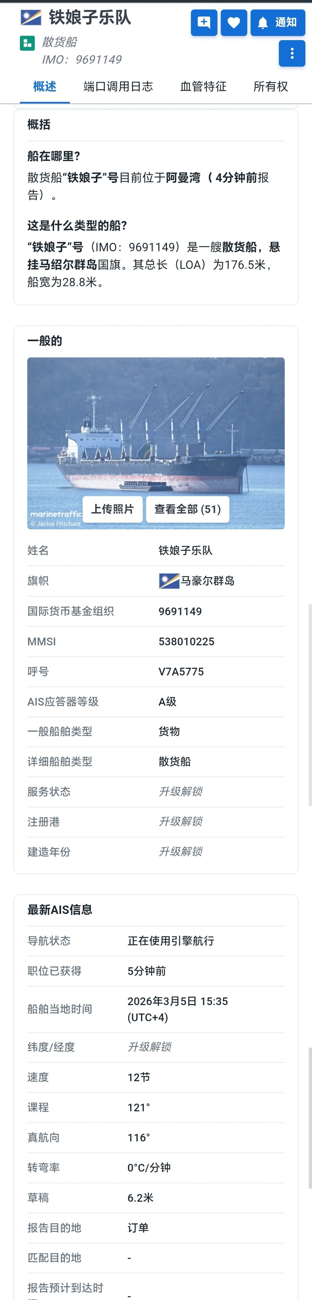 霍尔木兹海峡 与中国有关的船只通过霍尔木兹海峡 