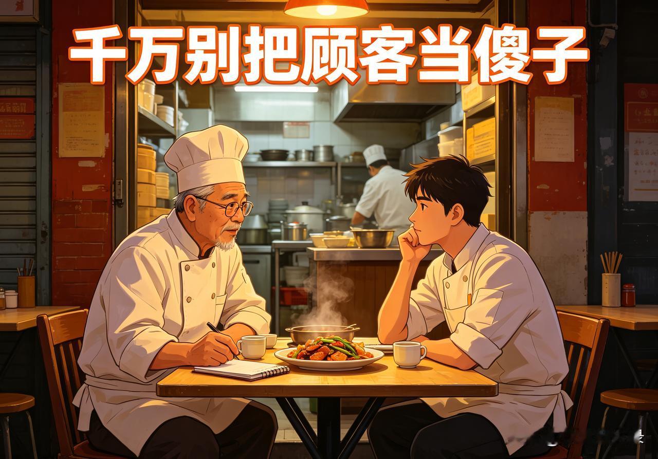 干餐饮多年才懂！千万别把顾客当傻子，吃亏的永远是店家。做餐饮到底靠什么长久生意？