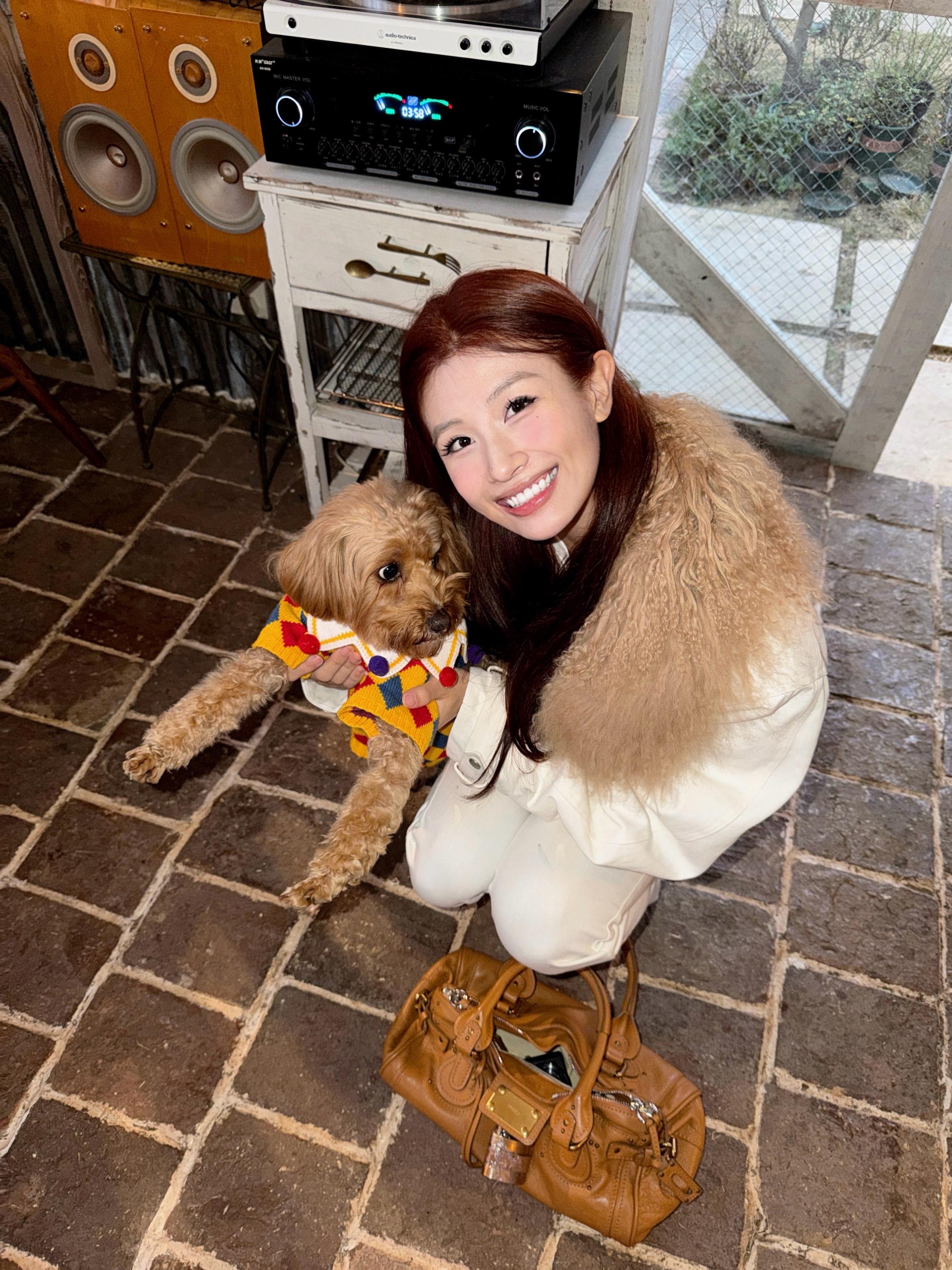 明年能拥有一支小狗吗。