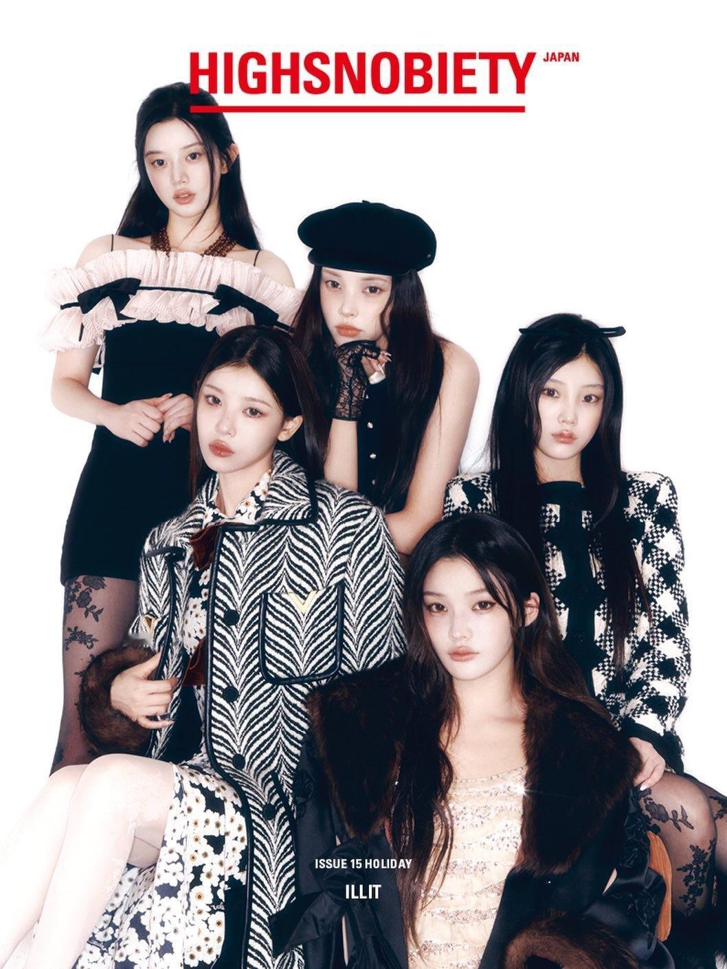 ILLIT x HIGHSNOBIETY JAPAN ISSUE 15 来自IL