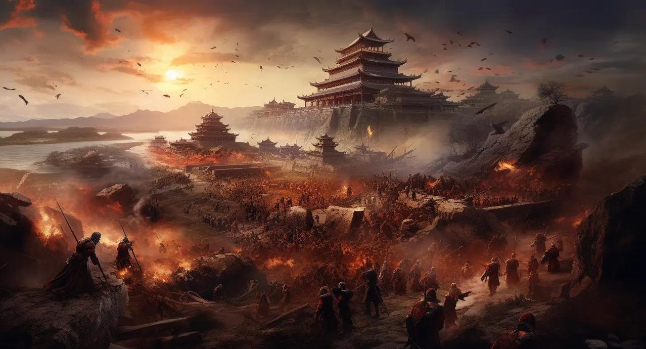 夏家天下，世袭制始，
商甲骨文，青铜鼎盛，
周分诸候、礼乐文明，
秦统天下、中央