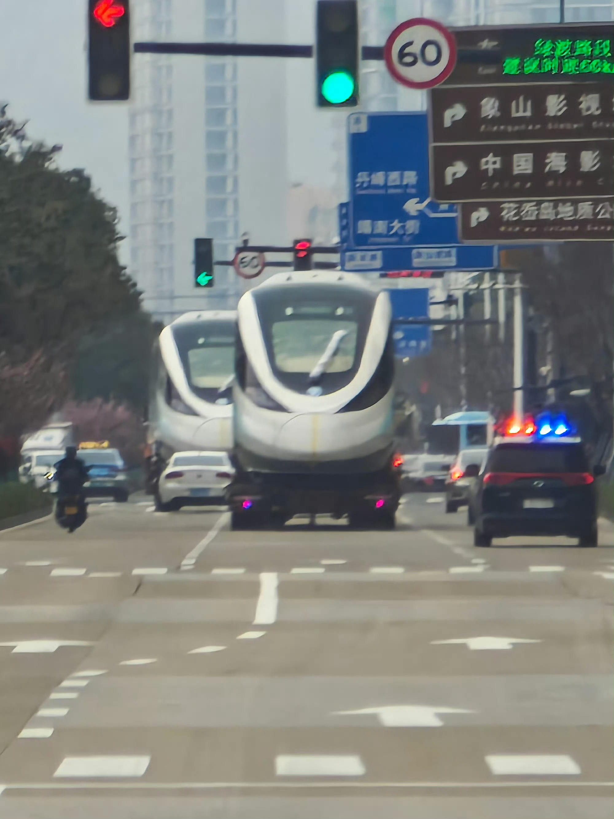 网友偶遇宁波地铁12号线列车到达象山 象山人再等等，你的“专列”来了没想到吧，用