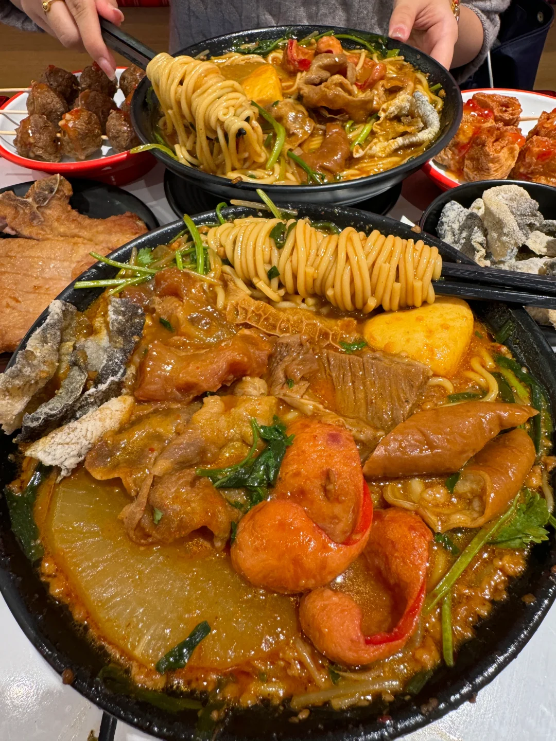 在上海吃到的坠牛逼好吃的米线。。。。